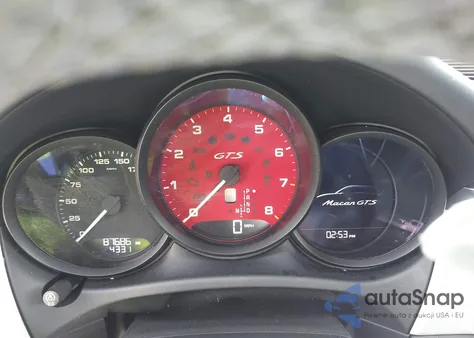 2018 Porsche Macan Gts z USA, uszkodzony, nr VIN WP1AG2A59JLB62326